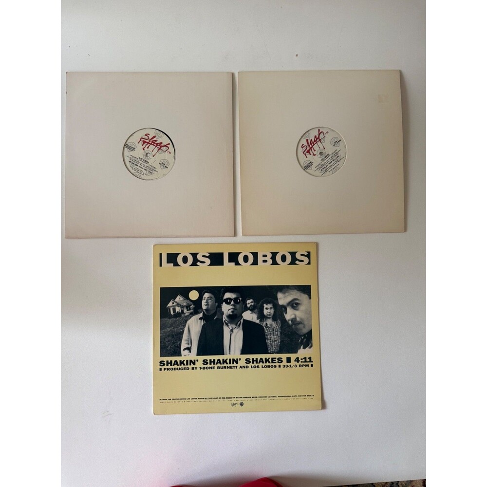 Los Lobos 12" Promo Vinyl Singles Shakin Shakes All There Is Set Me Free NM
